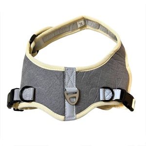 Piang Gouer Dog Suede Reflective Harness